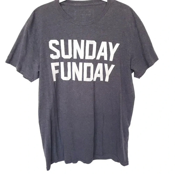 SUNDAY FUNDAY T Shirt Weekends Festivities Champagne Mimosas Bloody Marys Brunch - Picture 1 of 9